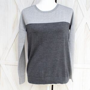 Banana Republic Grey Merino Wool Sweater S